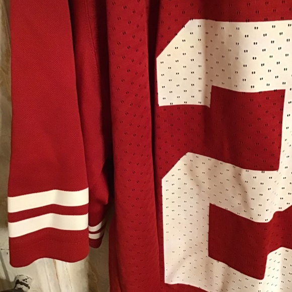 Adidas Wisconsin Badgers unisex jersey Sz 2XL - Picture 3 of 9